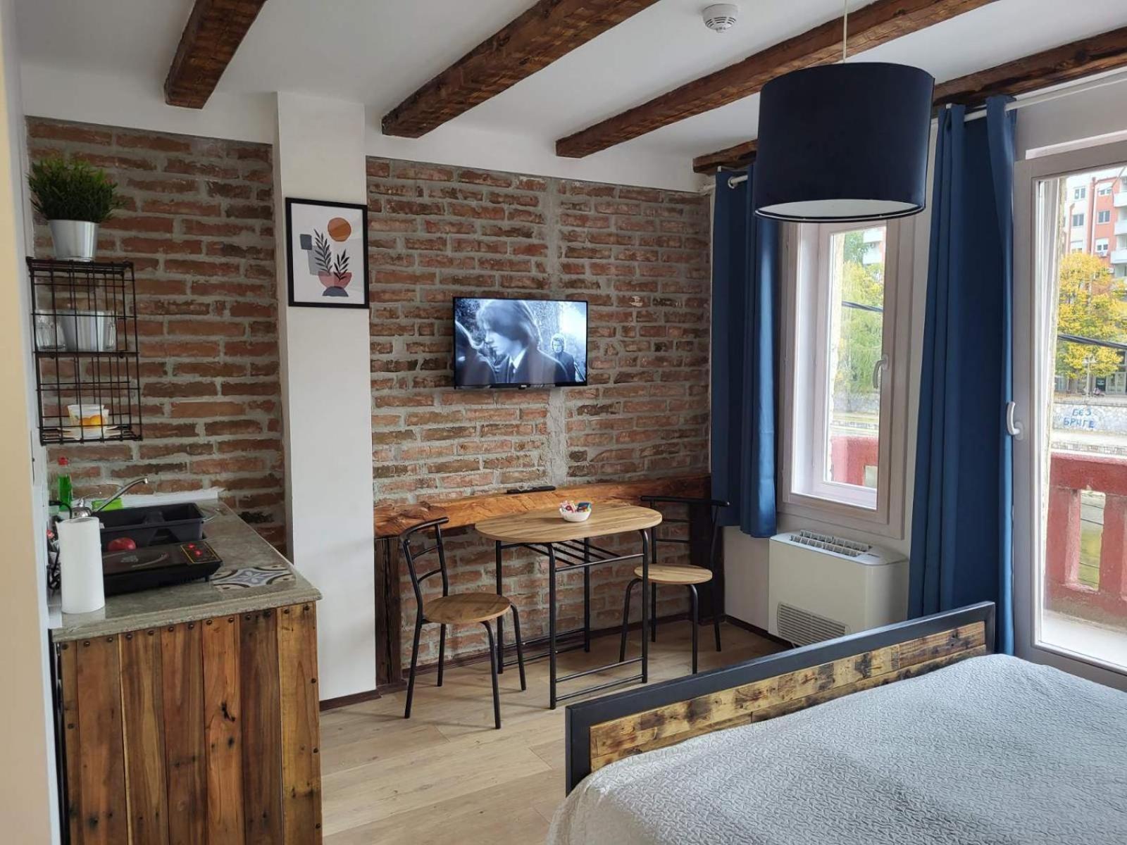 Apartment By The River Nis Bagian luar foto